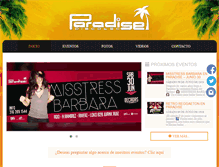 Tablet Screenshot of discotecaparadise.com